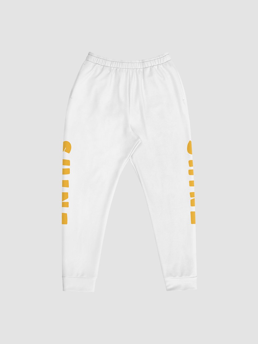 ✧SHINE✧ Unisex Fleece Sweatpants White product image (2)