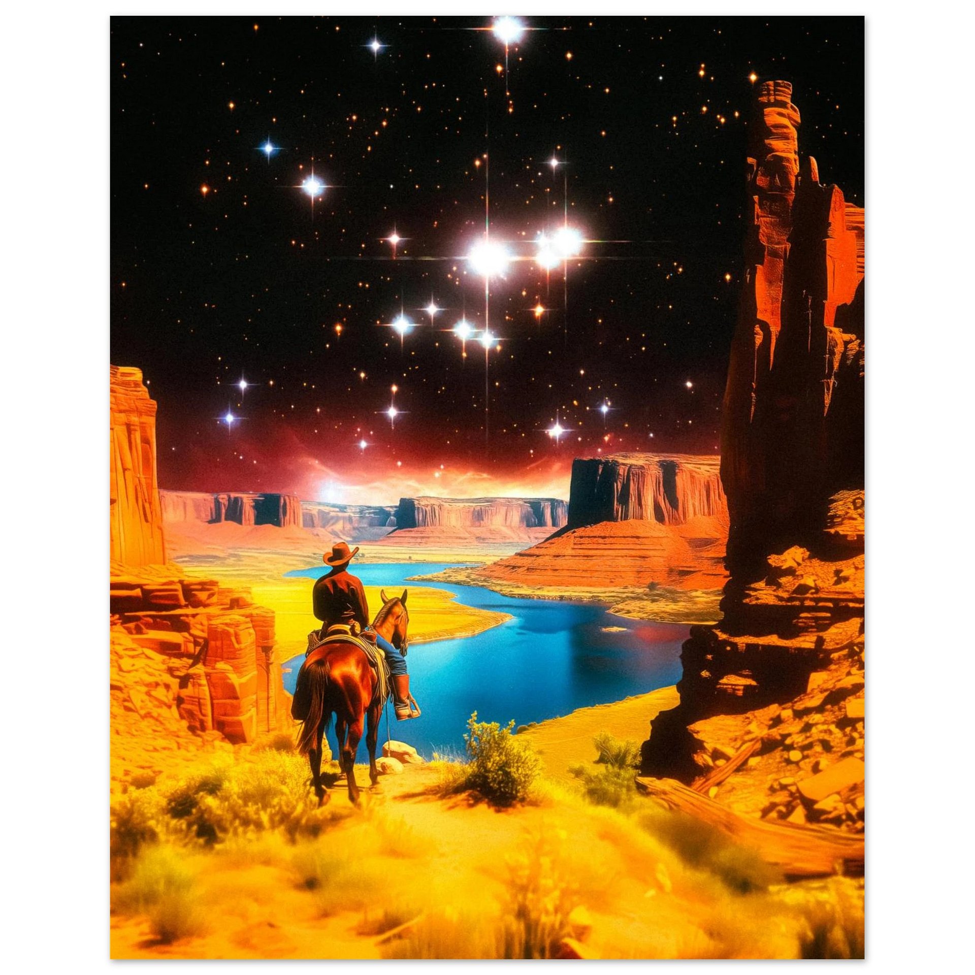 Cosmic Frontier Wall Art product image (1)