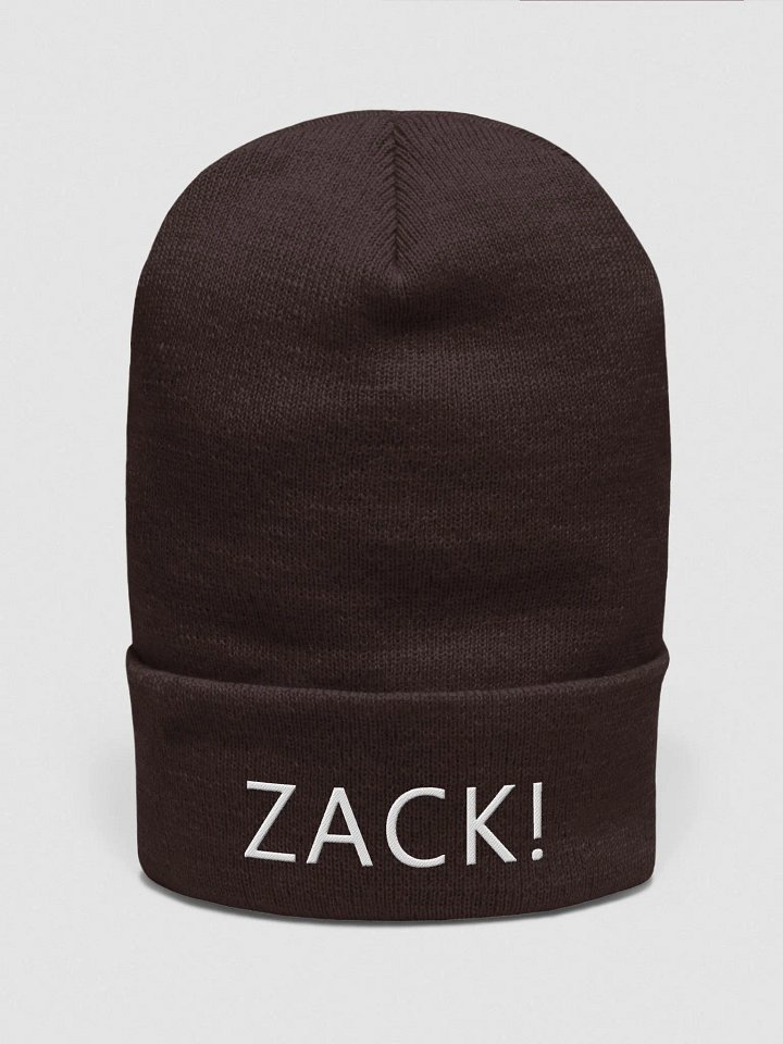 zack! Beanie product image (1)
