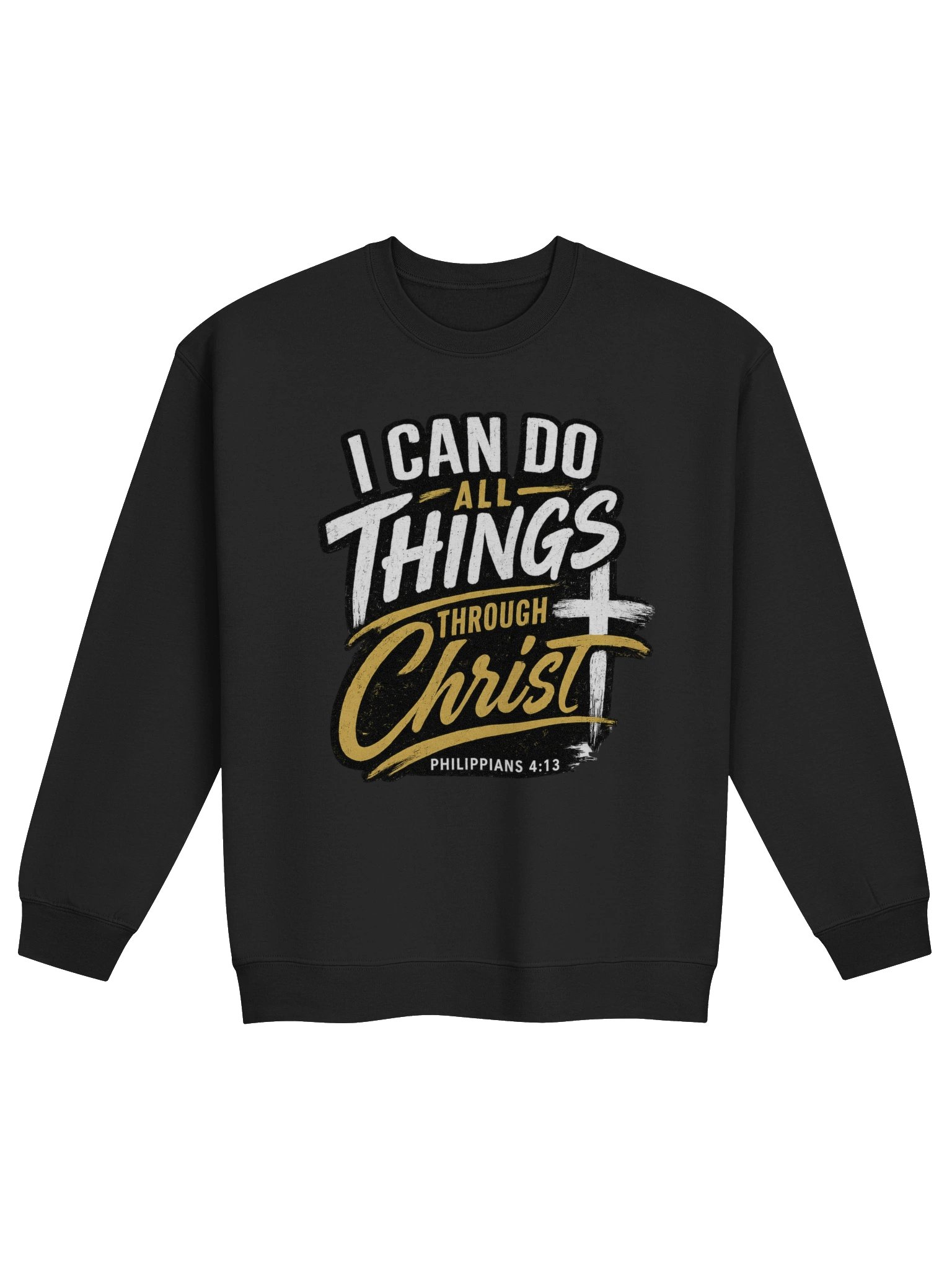 I Can Do All Things Through Christ Sweatshirt | Philippians 4:13 | Kingdom Life Co. product image (2)