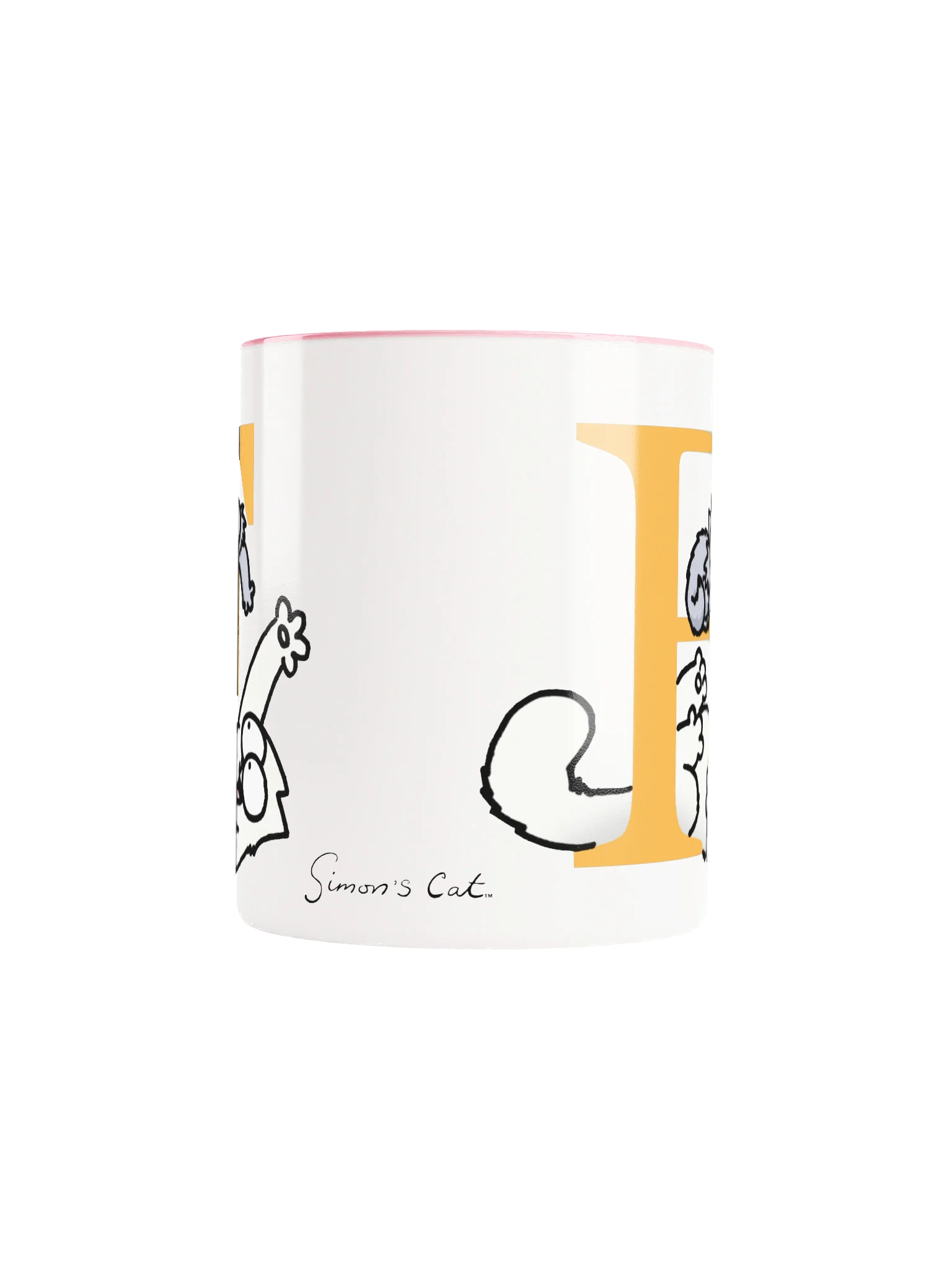 Cat Monogram Mug - F product image (5)