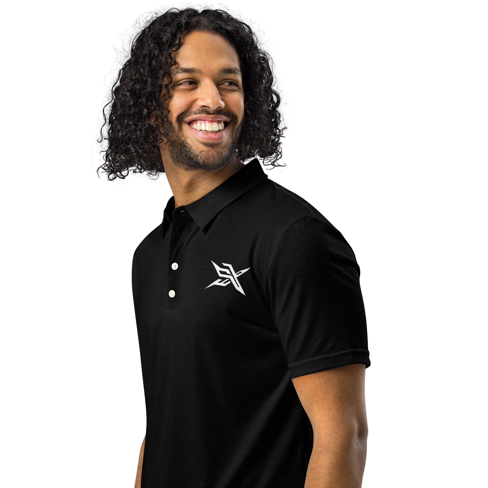 SANVX Abstract Emblem Polo product image (3)