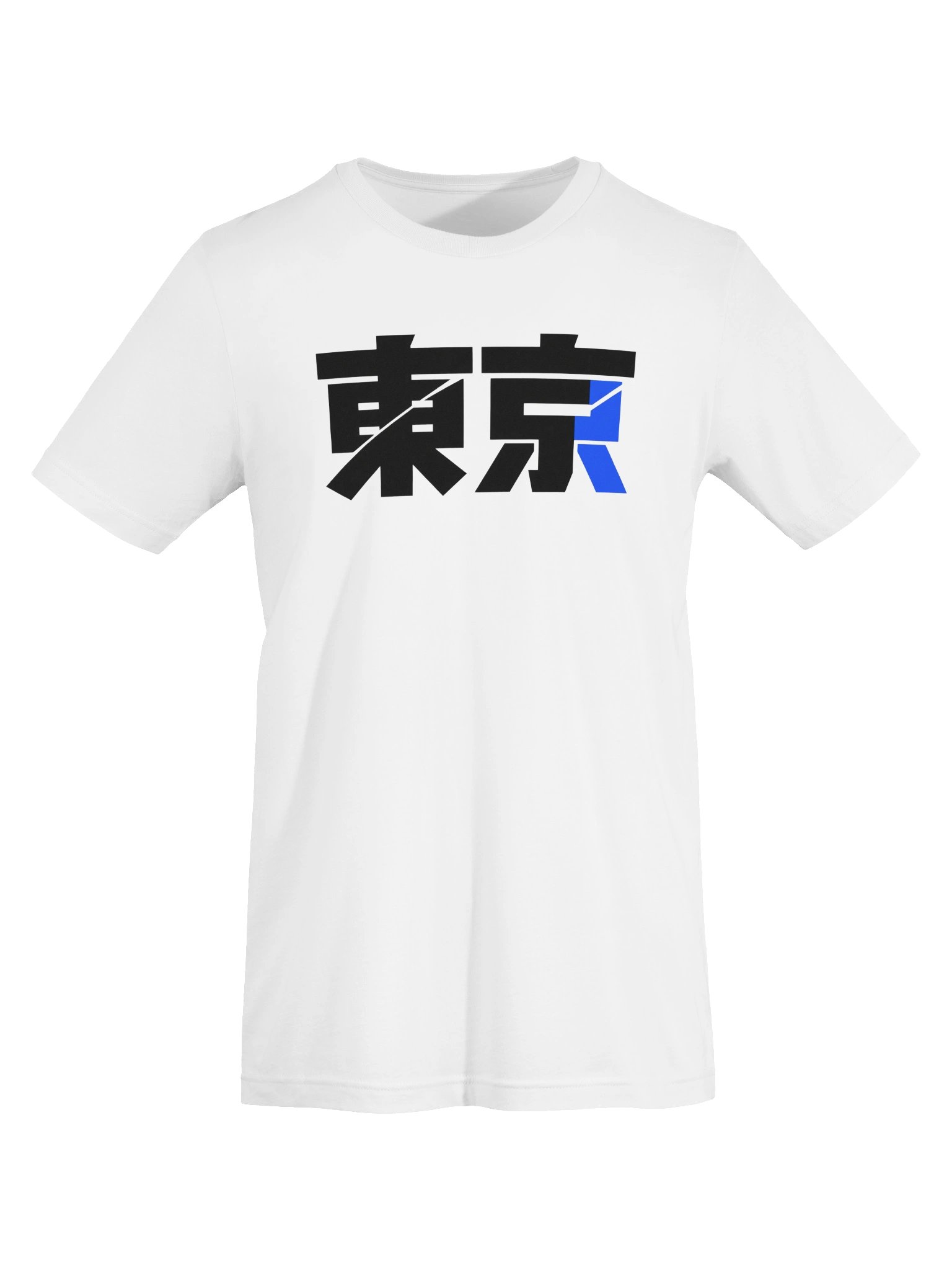 Tokyo Blue Accent Kanji Graphic Tee product image (5)
