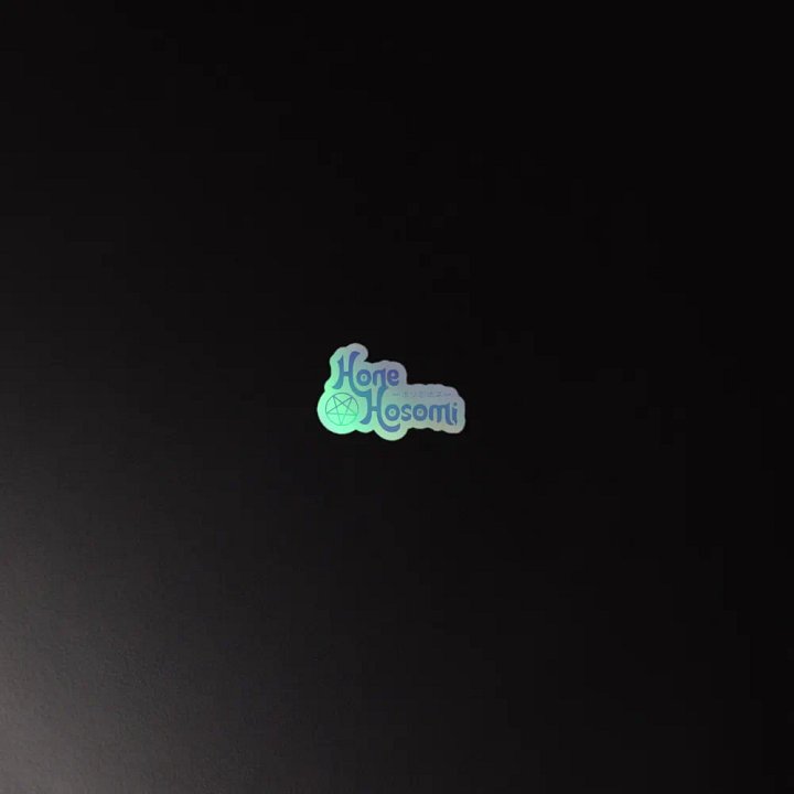Hone Hosomi Holographic Logo Sticker product image (4)