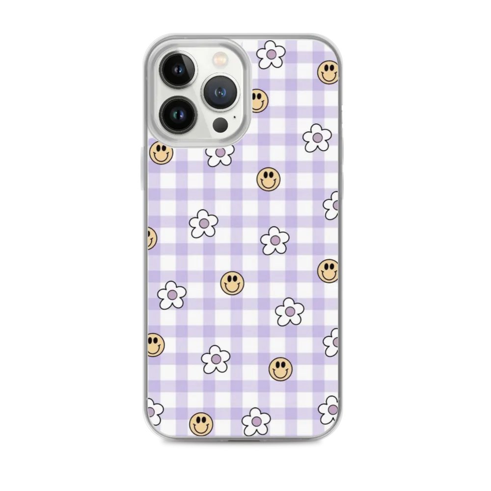 Smiley Flower Power iPhone Case product image (1)
