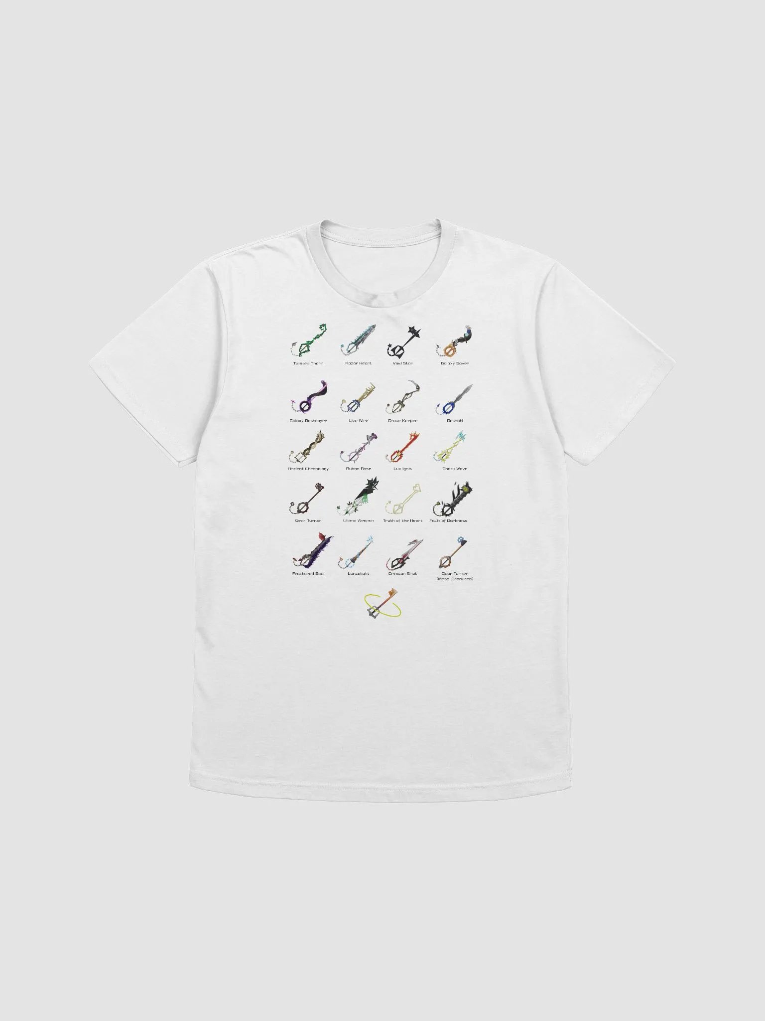 MasterLeytrx Keyblades T-Shirt product image (19)