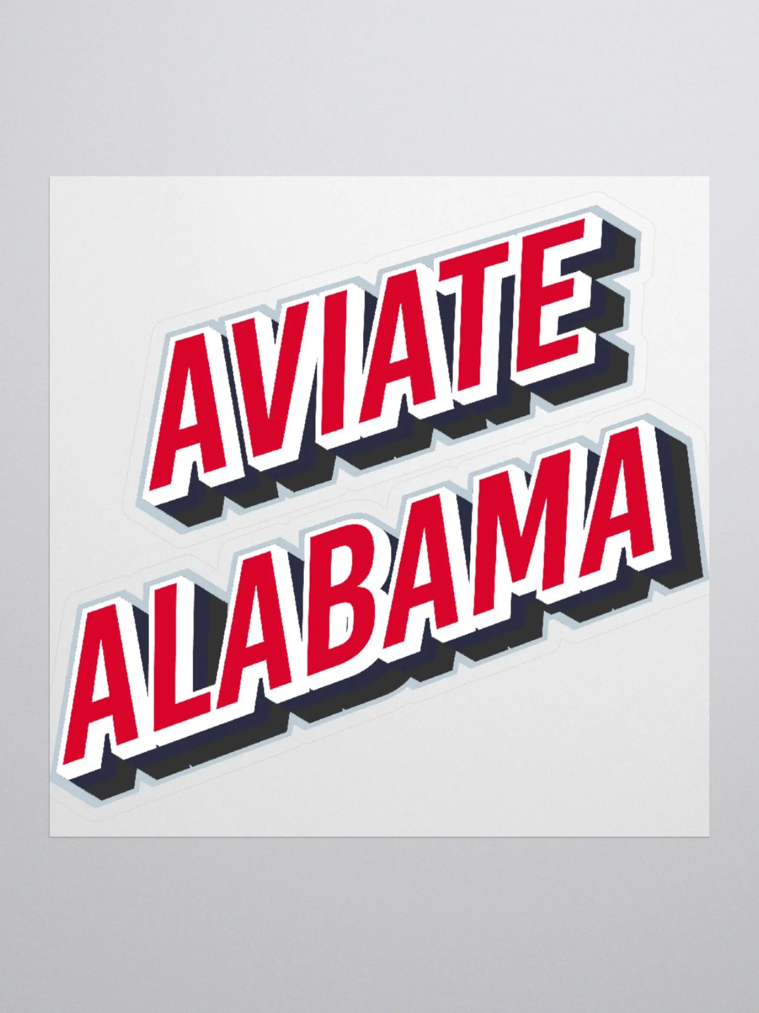 Aviate Alabama Sticker product image (1)