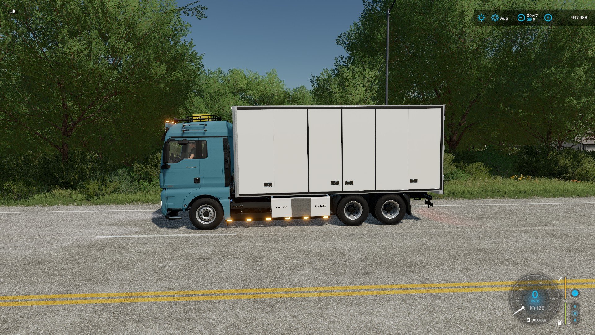 [FS22] MAN BOX Truck J.B Freight Edit | Beamer Customs