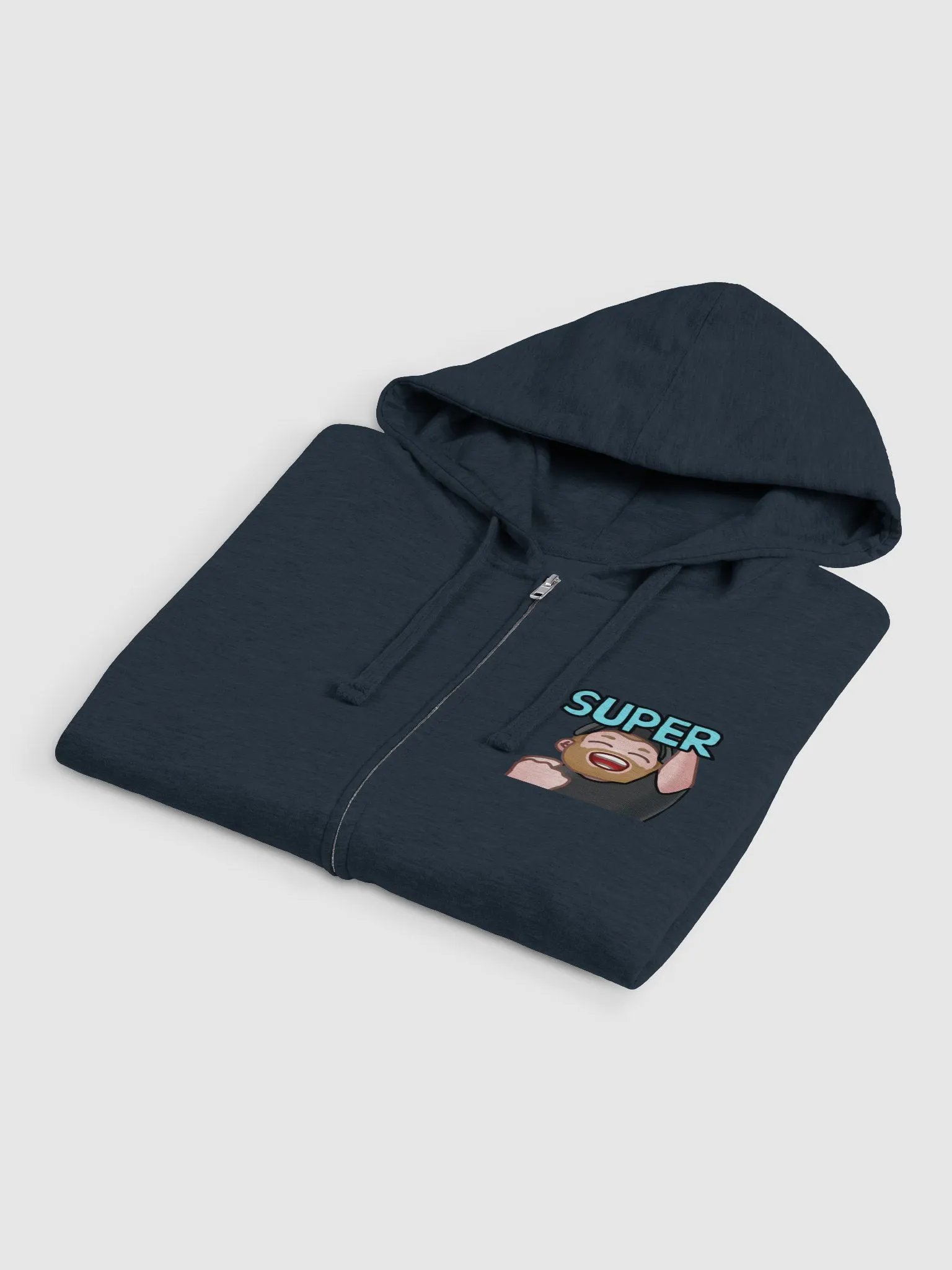 Electrified Super Crew - Signature Series Blue Zip Up Hoodie product image (3)