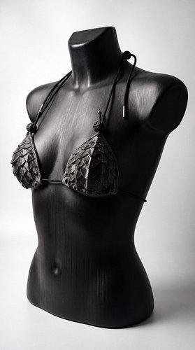 The future of sustainable fashion is here with the TriiiAdd x Sinful Arua Sleeping Dragon bikini top, expertly crafted from T...