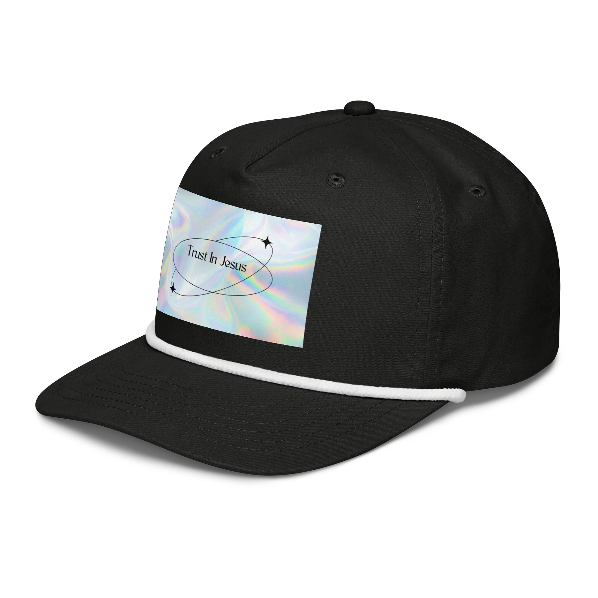 Iridescent Trust In Jesus Golf Cap product image (7)