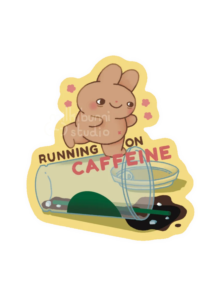 Running on Caffeine Sticker product image (1)