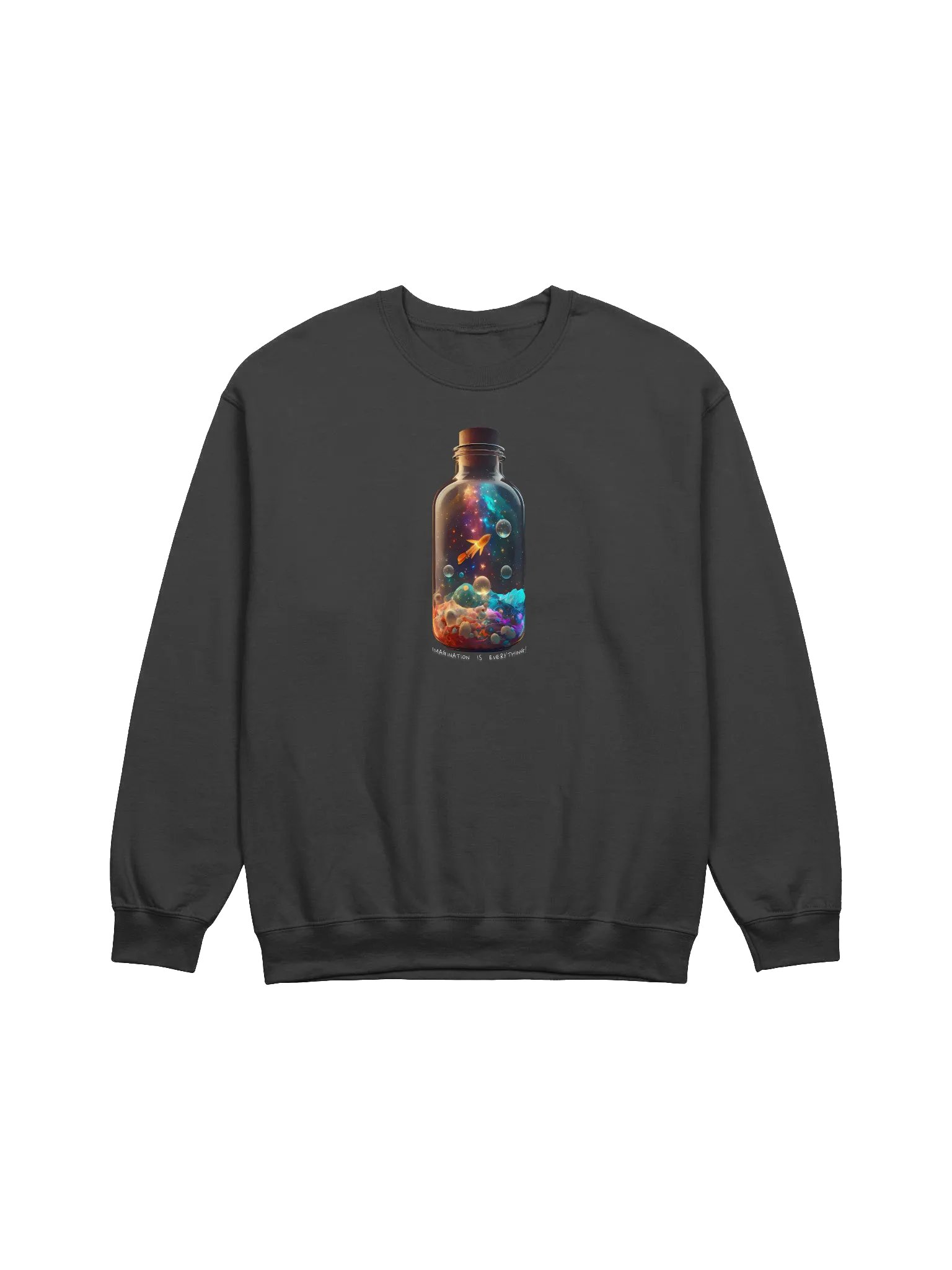 Space Imagination Bottle Sweatshirt product image (1)