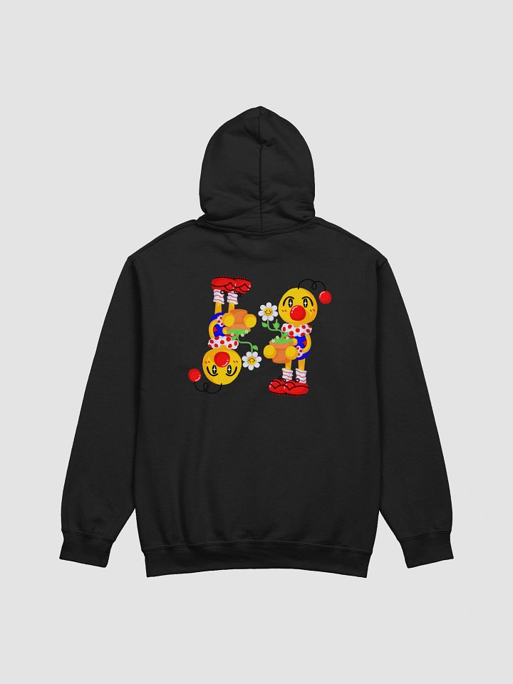 Back Boyoyoing Double Flower Pot Unisex Hoodie product image (1)