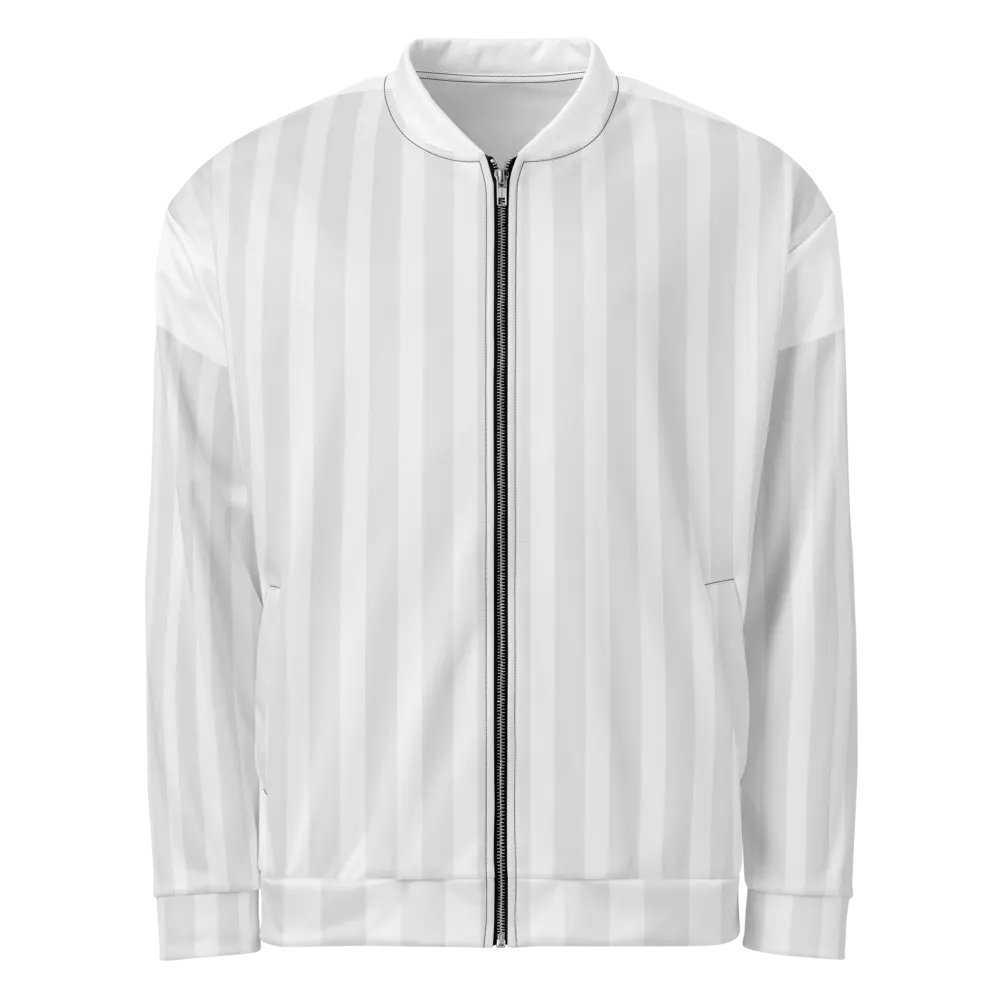 Customizable Stripes All-Over Bomber Jacket product image (1)