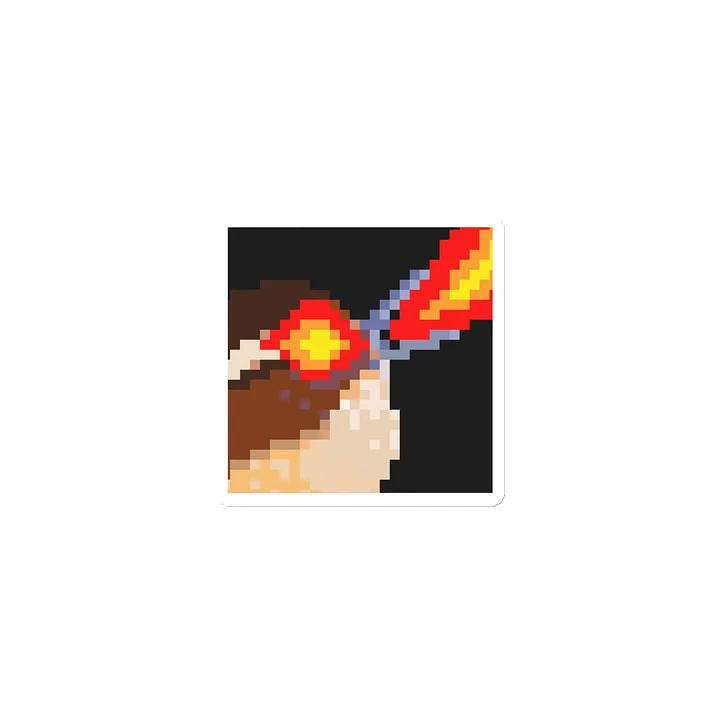 Wren Wrage Pixel Square Magnet product image (2)