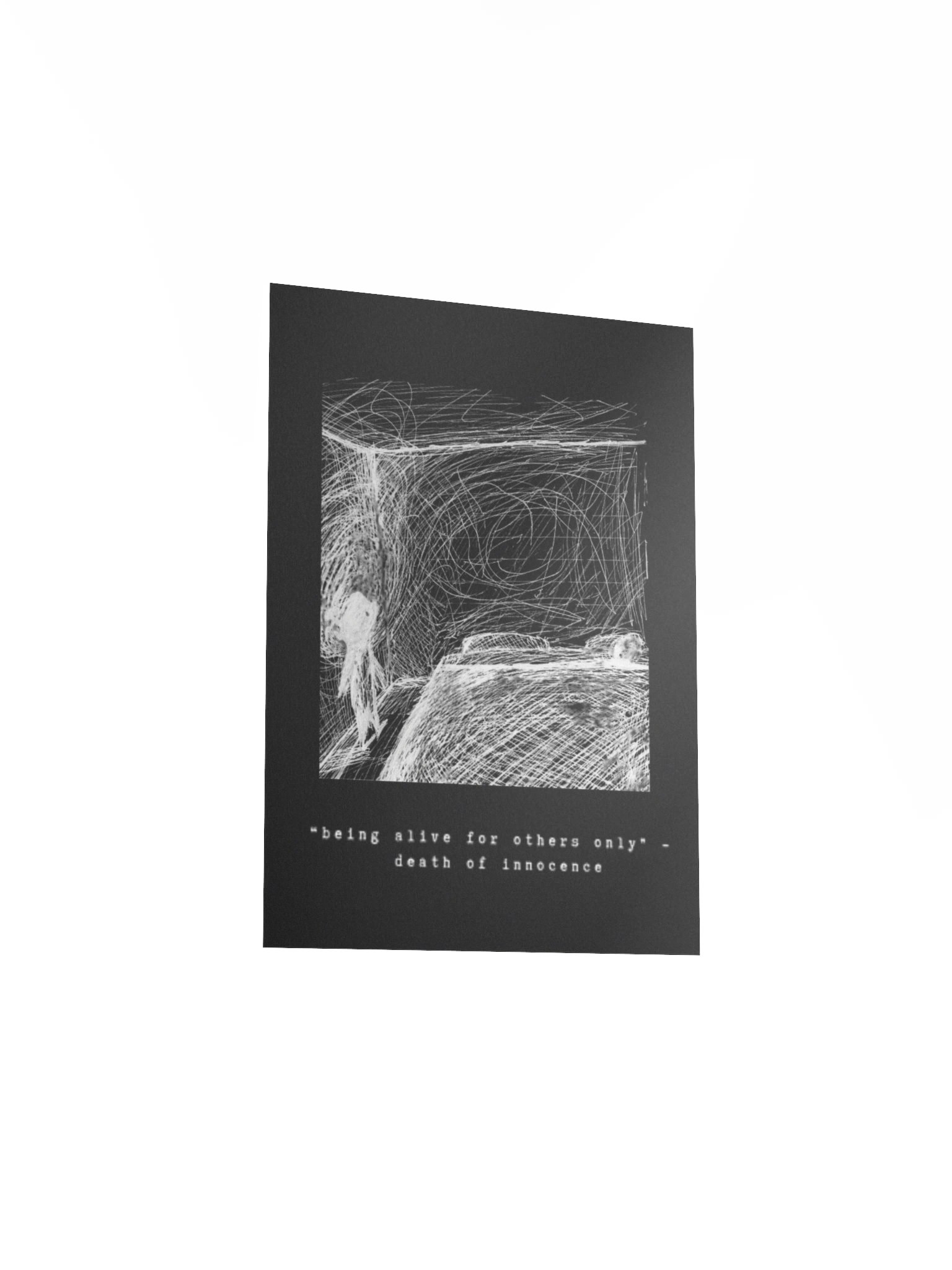 INVERTED being alive for others only print product image (3)