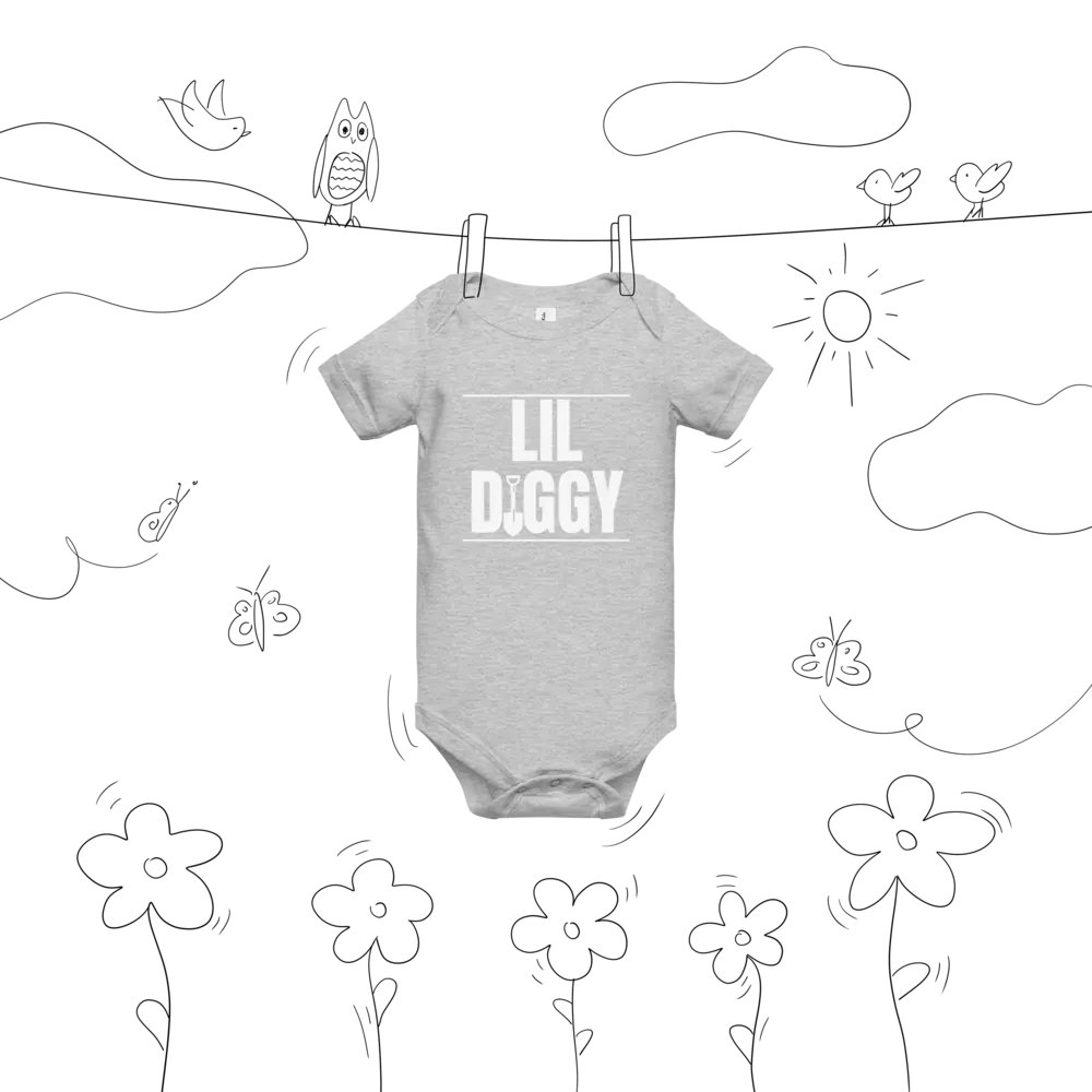 White Logo Onesie product image (6)