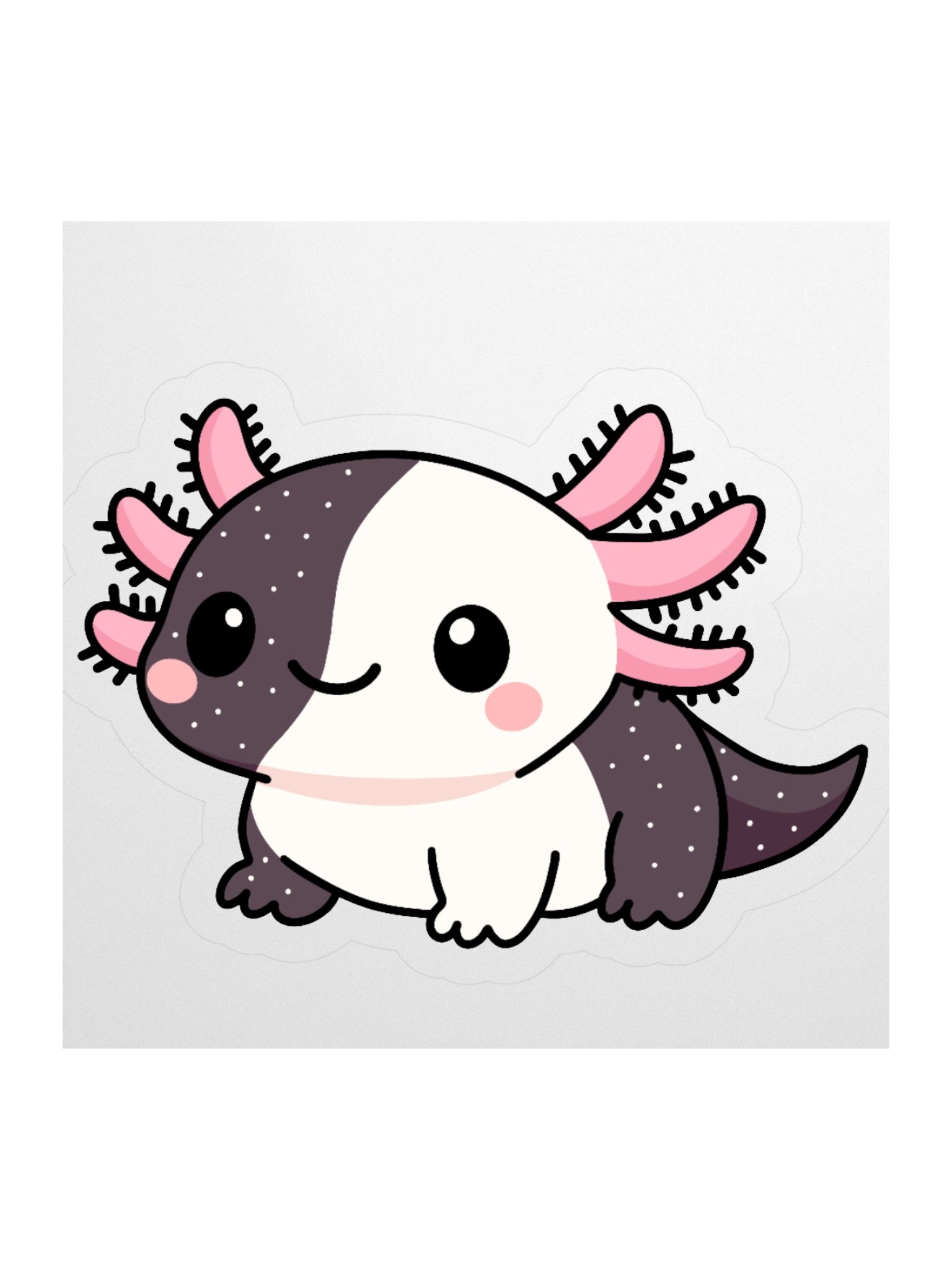 Lunar Eclipse Axolotl Sticker product image (1)