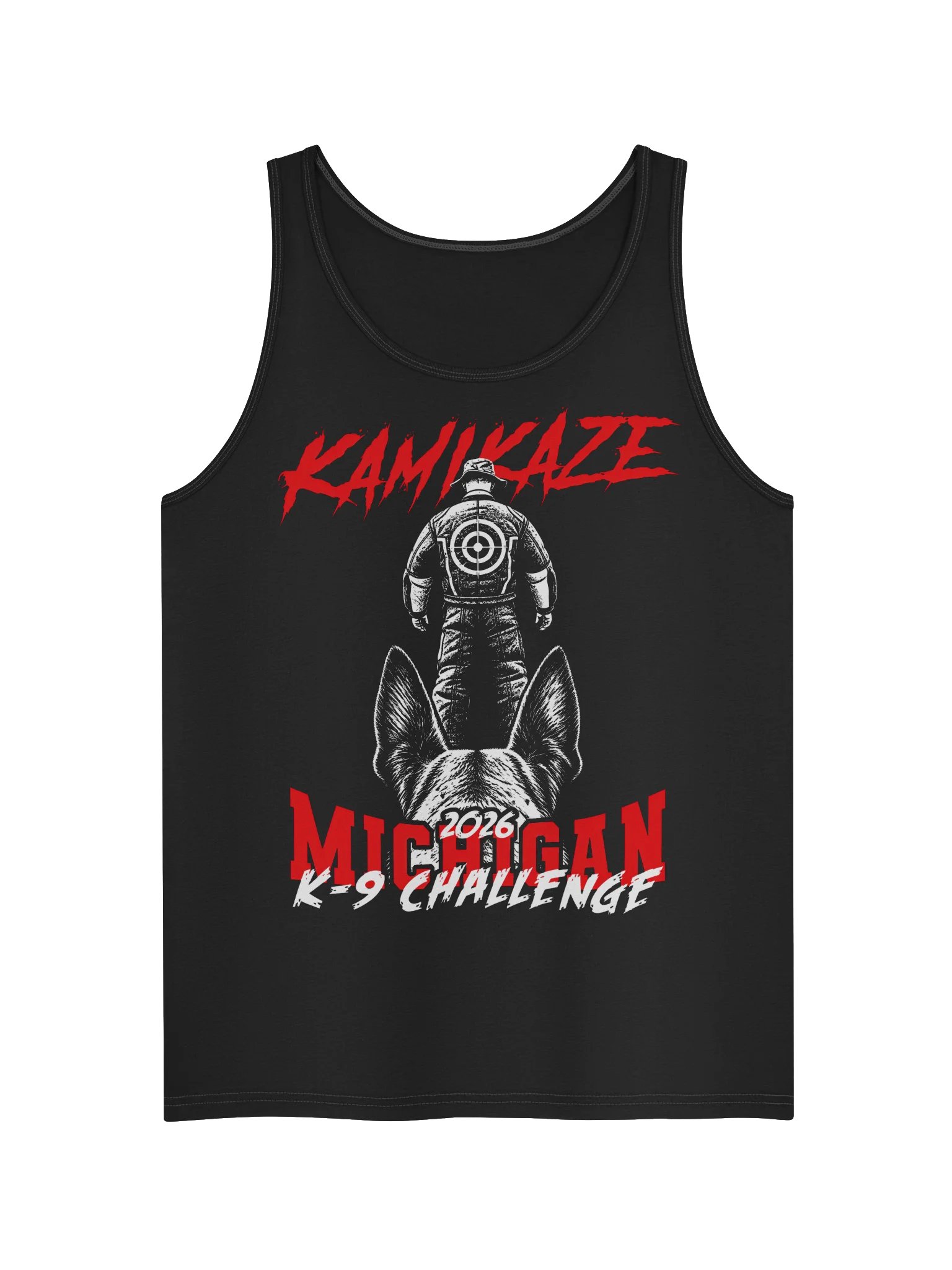 2026 Michigan K-9 Challenge KAMIKAZE - Tank Top product image (1)