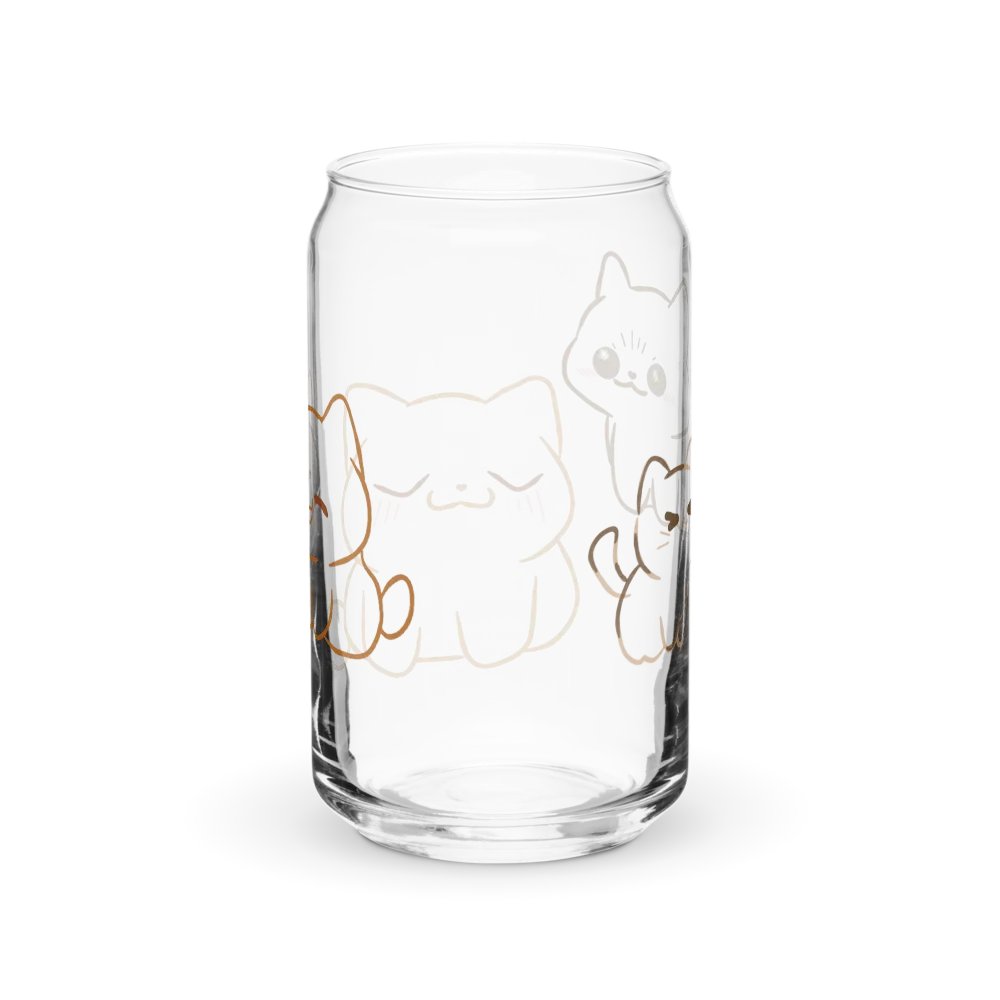 Cat Stack Can-Shaped Glass product image (9)