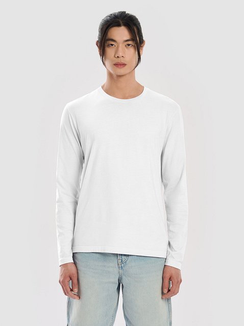 Photo showing Next Level Premium Fitted Long Sleeve Crew