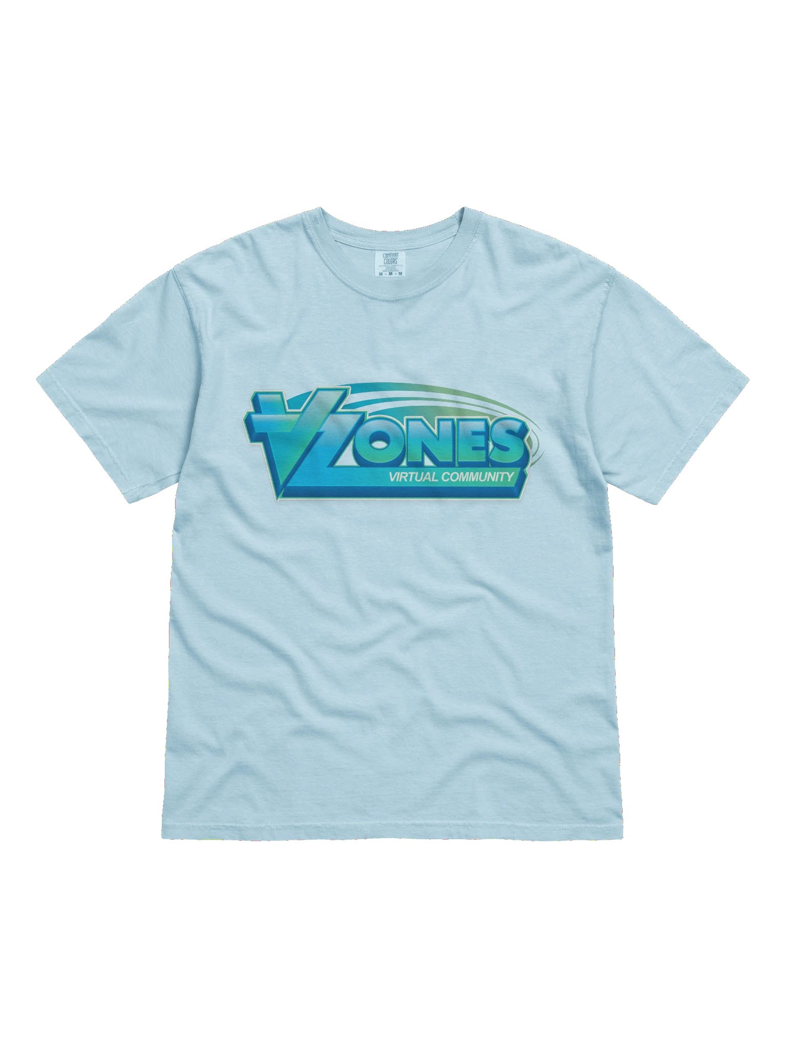 VZones Official T-Shirt Light Blue product image (1)