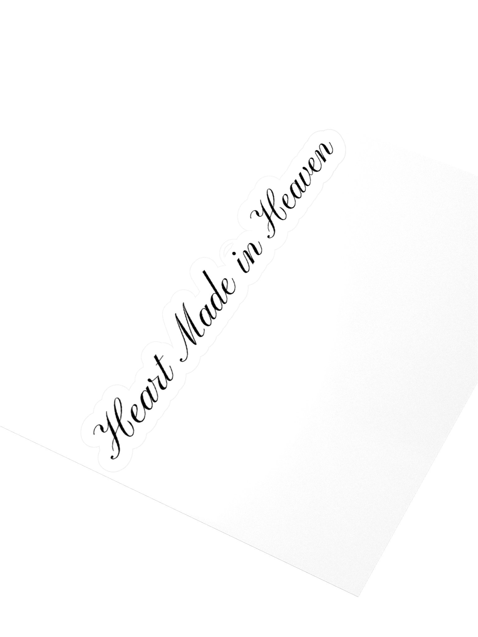 Heart Made in Heaven Sticker product image (3)