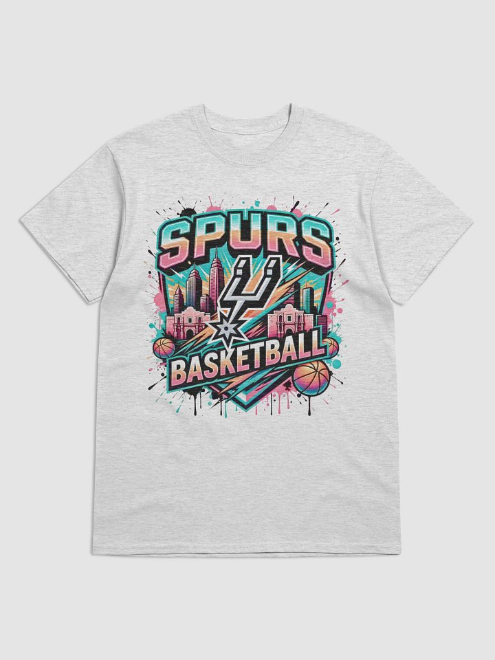 San Antonio Spurs Basketball 2026 Playoffs Skyline City Pride T-Shirt product image (2)