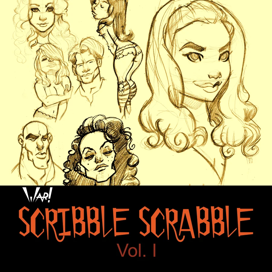 Scribble Scrabble Volume 1 - Collection of Sketches product image (1)