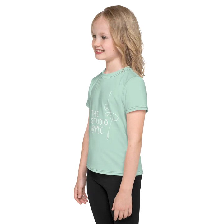 Kids T-Shirt | Mint with White Logo product image (2)