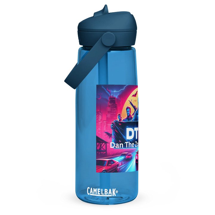 Dan The Zombie Gaming water bottle product image (1)