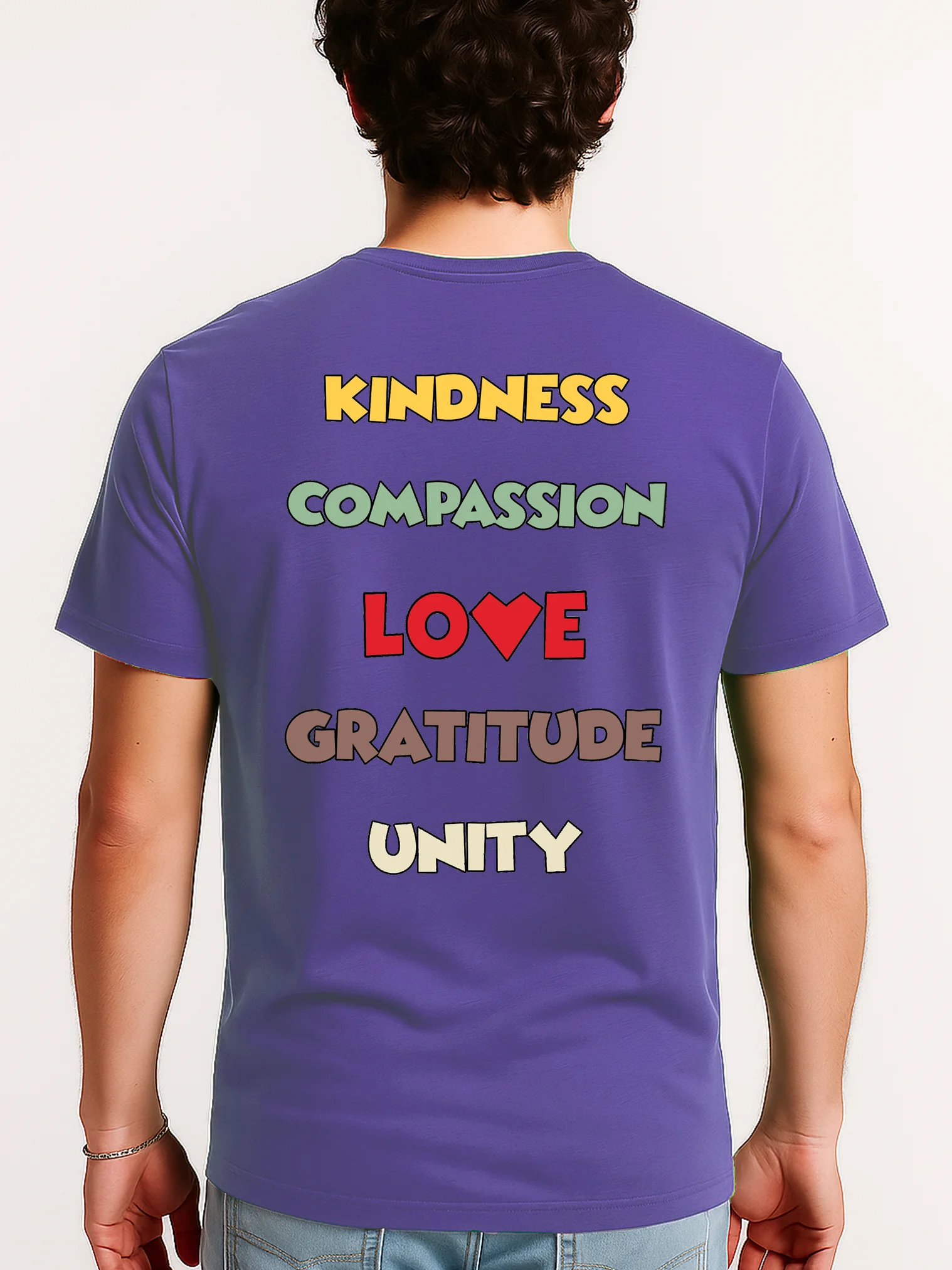 Five Values Tee - God’s Gang Signature T-Shirt (performance material - male) product image (2)