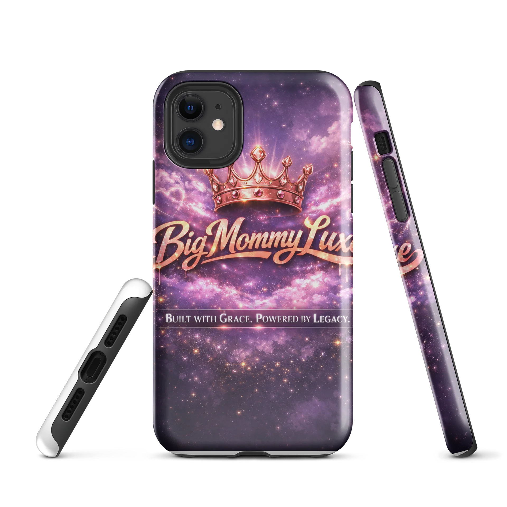 Big Mommy Luxe Galaxy Crown iPhone Case product image (1)