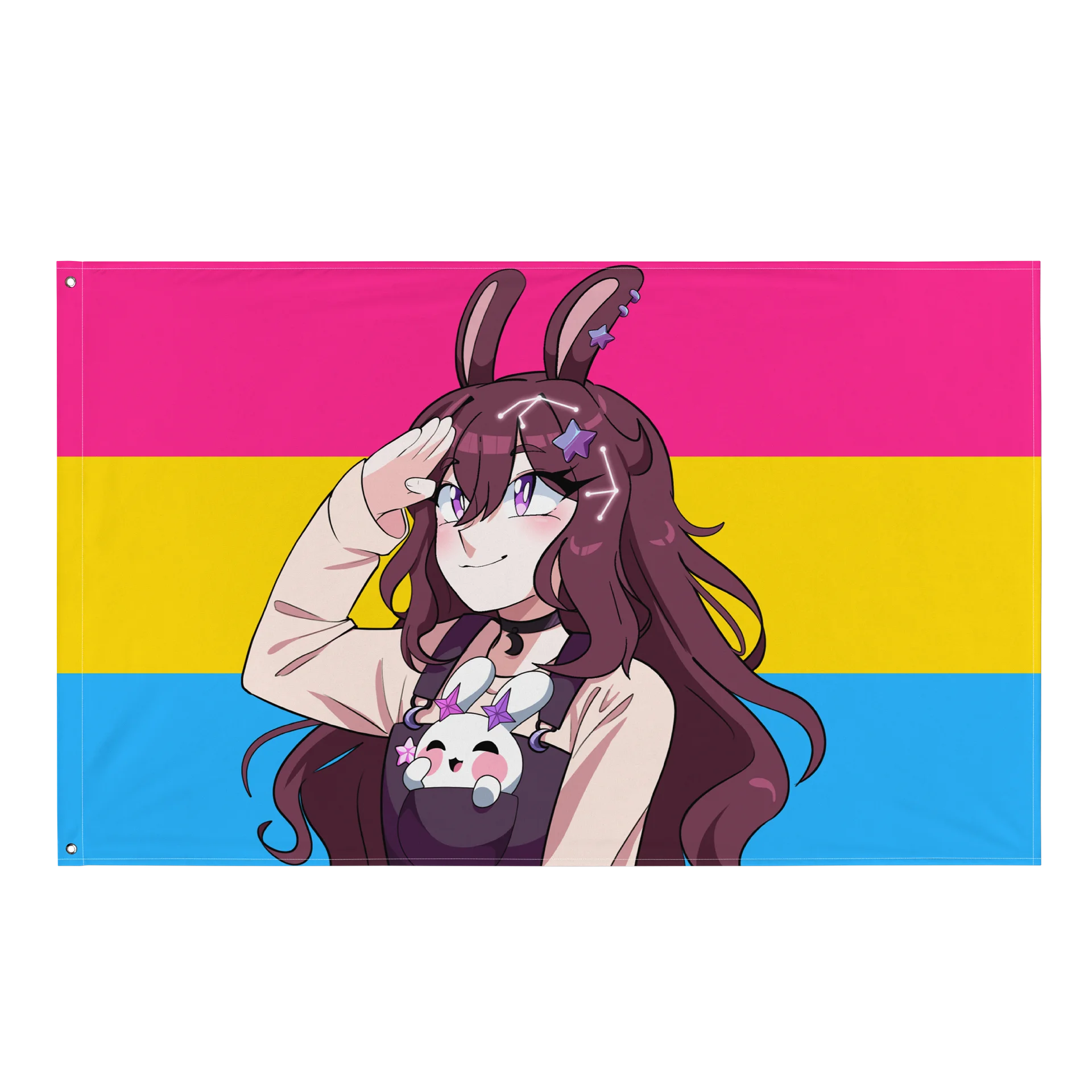 Pan Pride Flag - featuring Yuwuna! product image (1)