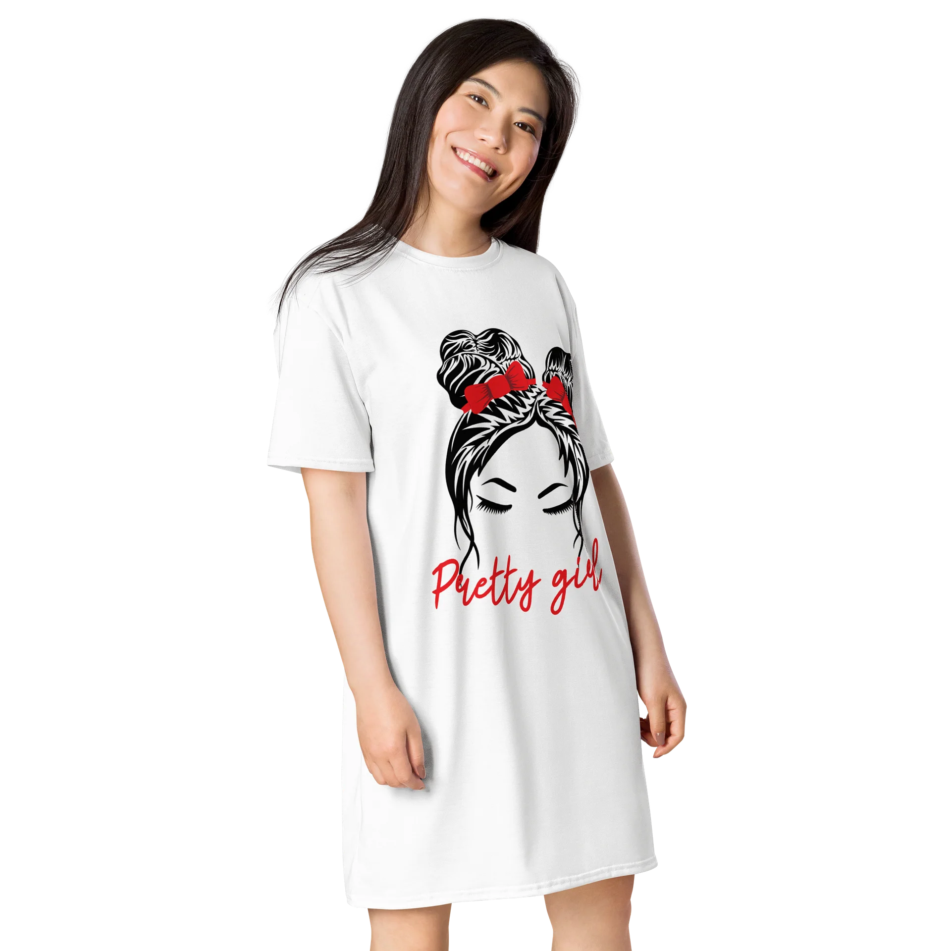 Pretty Girl Sleep T-Shirt Dress product image (2)