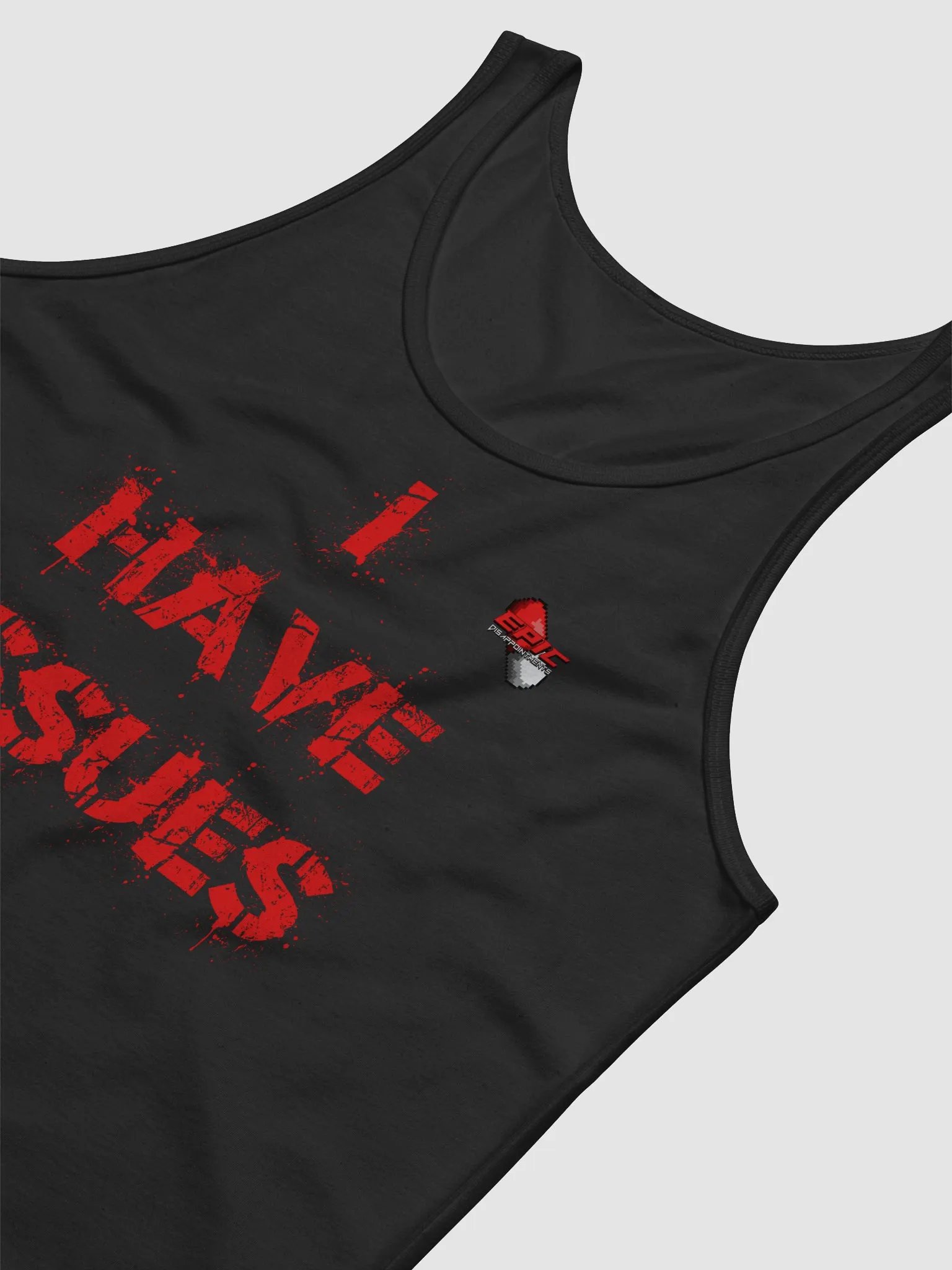 I have ISSUES Black Tank product image (3)