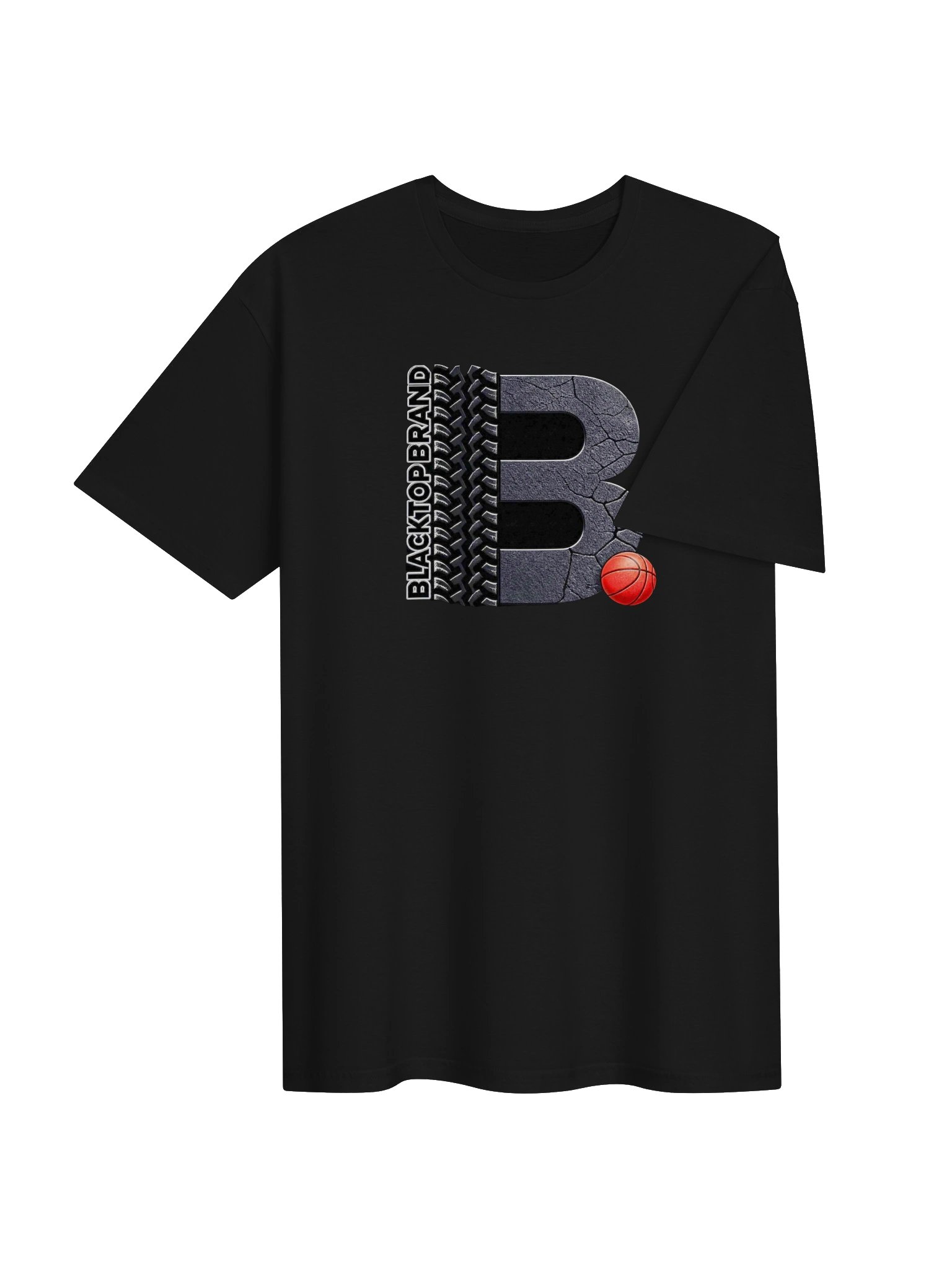 Blacktop Brand Basketball Logo Classic Tee product image (43)