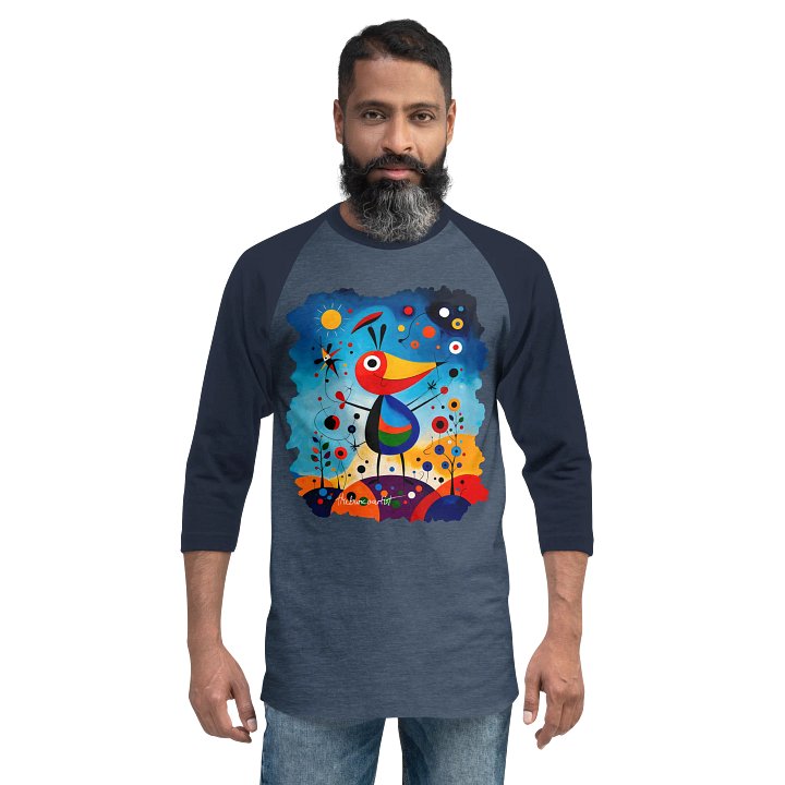 Tultex Fine Jersey Raglan Tee product image (1)