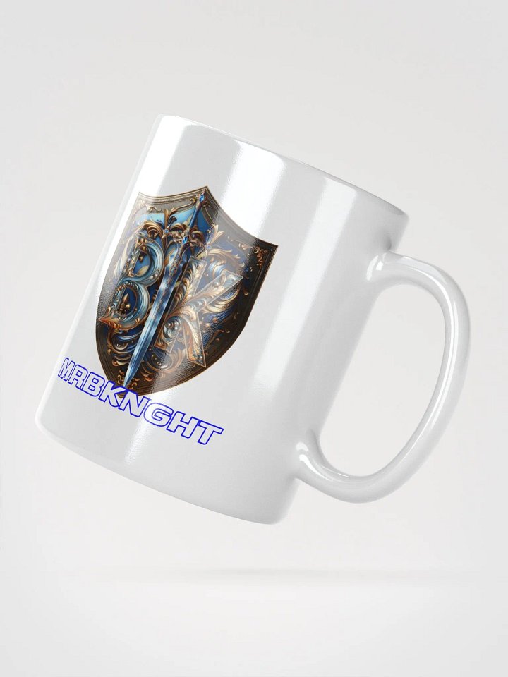 White MrBKnght Logo Mug product image (2)