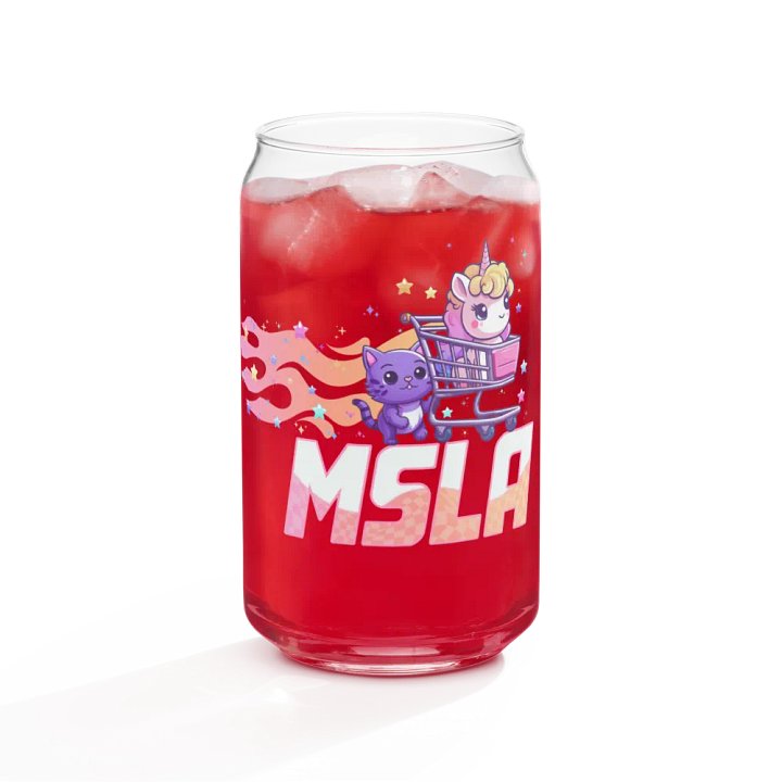 MSLA Sparkles Amigos - Can Shaped Glass product image (1)