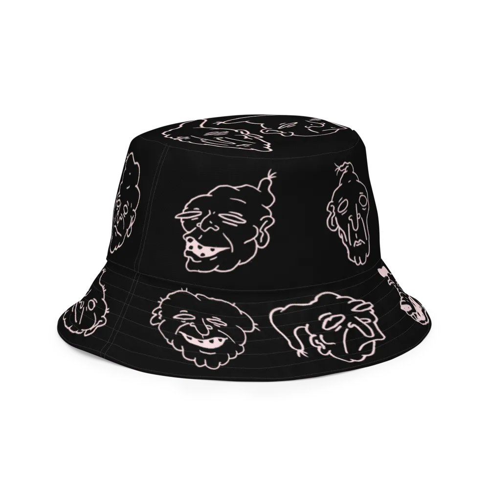 DOODLE BUCKET (PINK REVERSABLE) product image (8)
