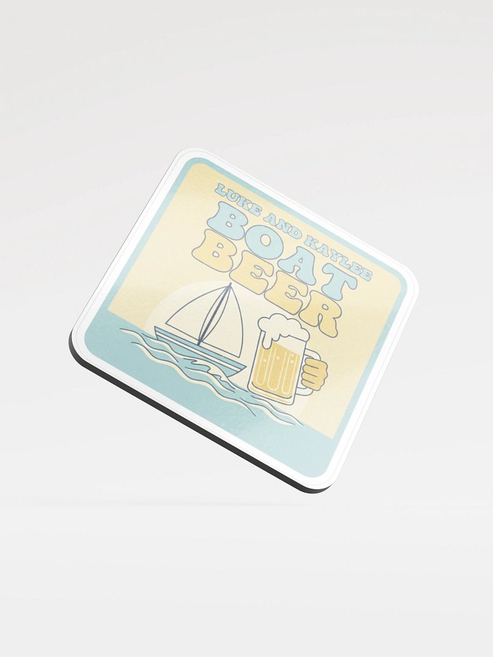Boat Beer Luke and Kaylee Coaster product image (1)