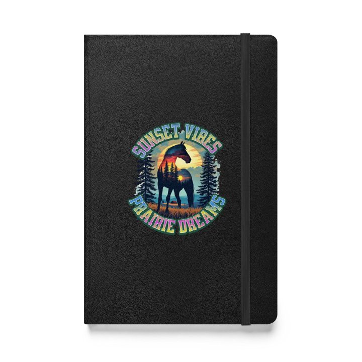 Sunset Vibes Prairie Dreams Horse Hardcover Journal product image (1)