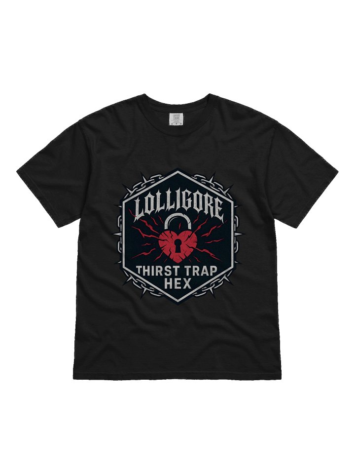 Lolligore — “Thirst Trap Hex” Emblem Tee product image (1)