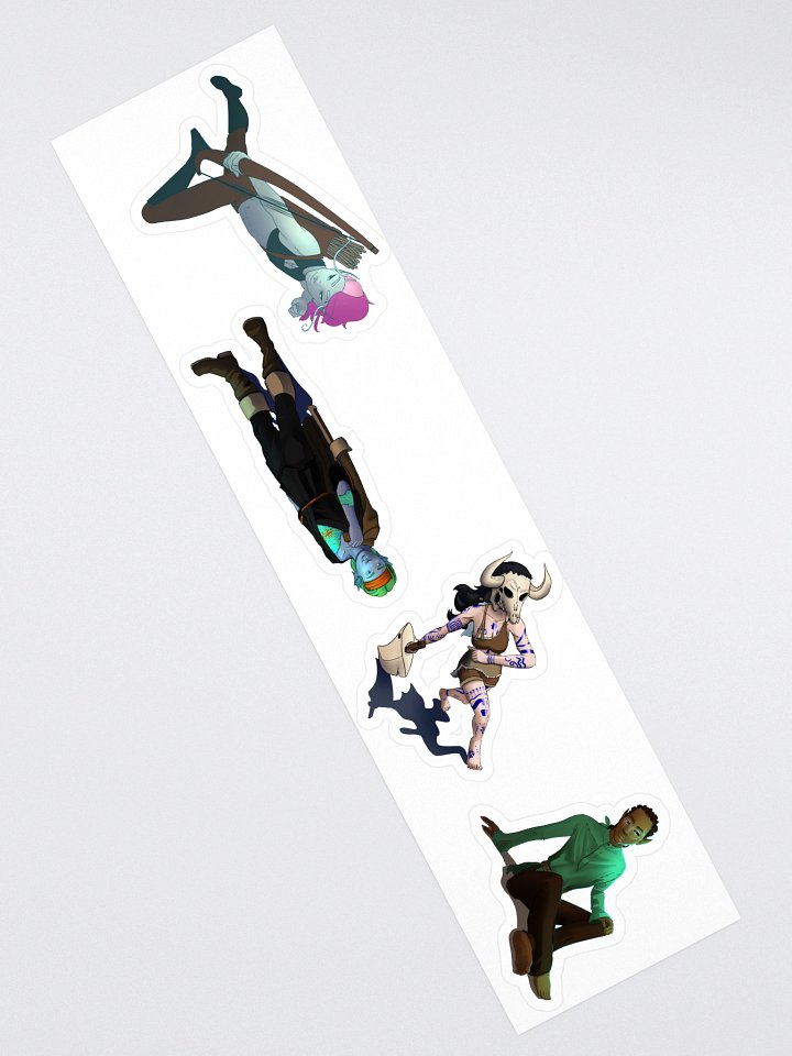 Corroded Party Sticker Set product image (2)