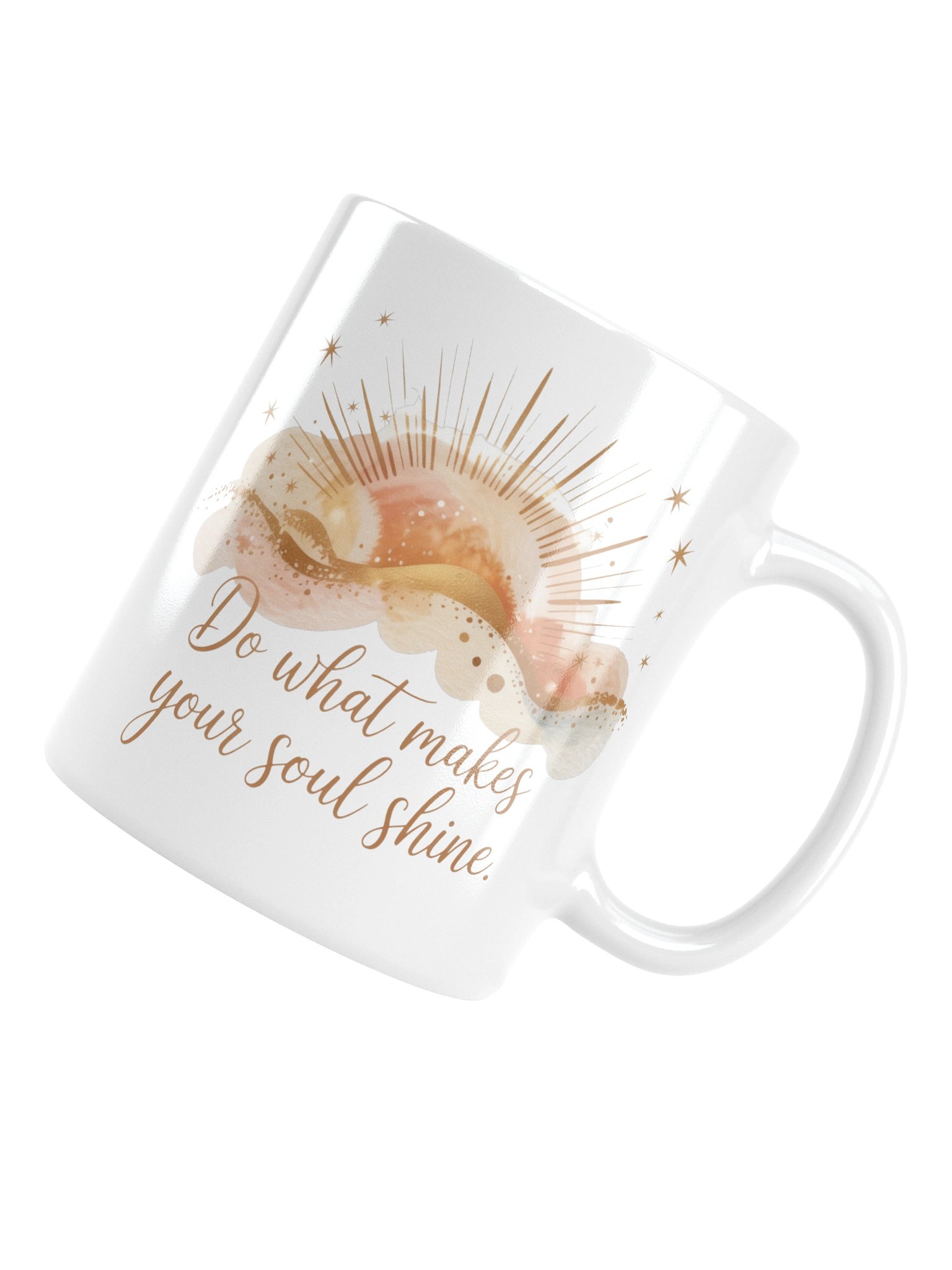 Do What Makes Your Soul Shine Inspirational Coffee Mug product image (6)