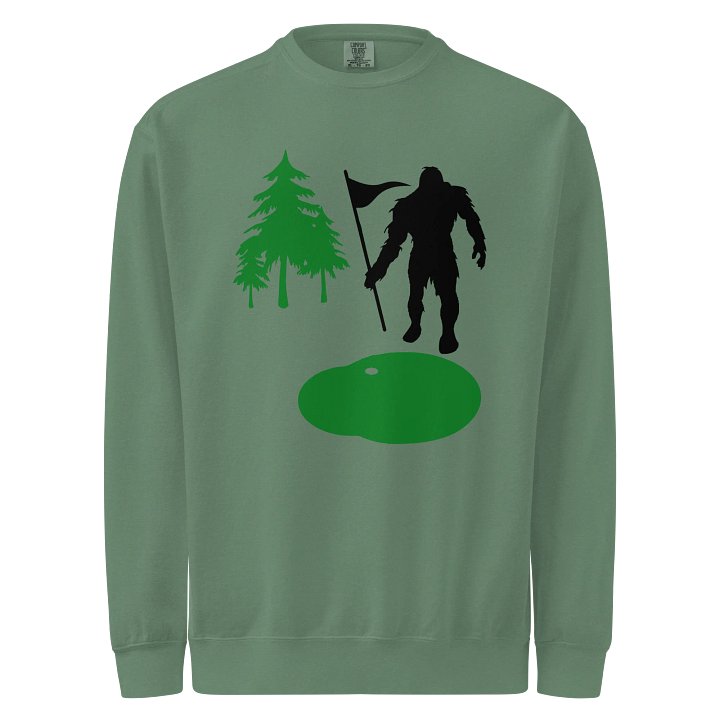 Bigfoot Golfing Garment-Dyed Sweatshirt product image (21)