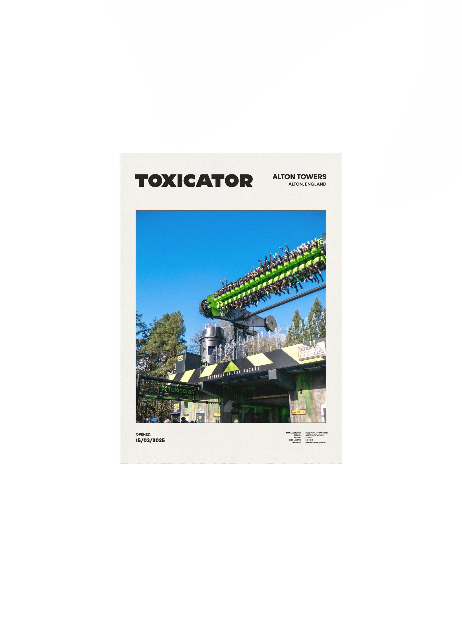 Toxicator Premium Poster product image (1)