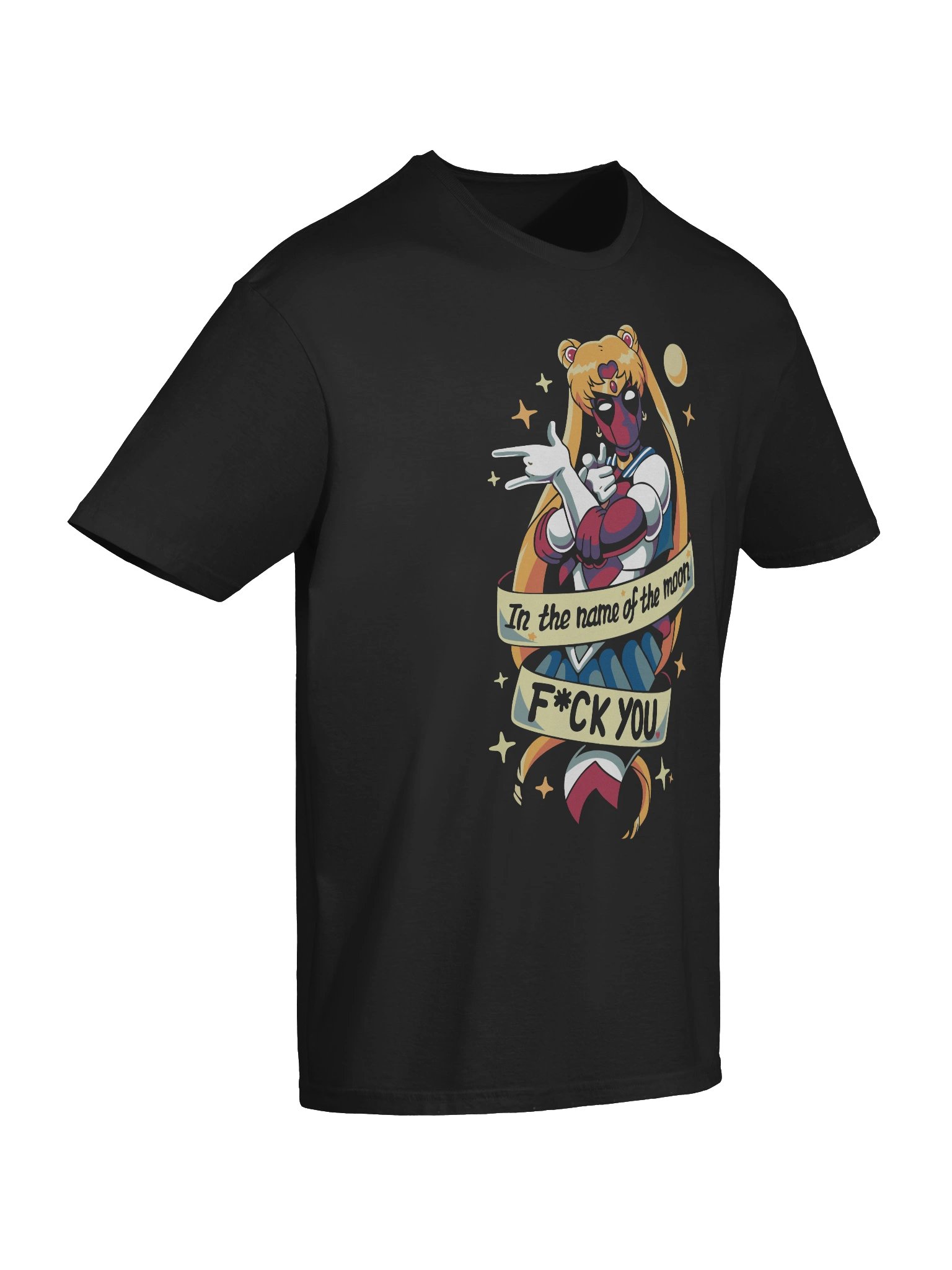 Deadpool Sailor Moon Parody – Gildan Softstyle T-Shirt product image (7)